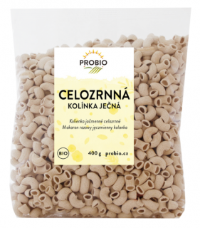 Ječná celozrnná kolínka bio 400g