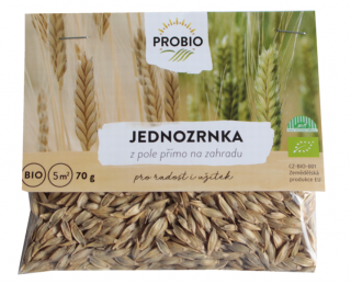 Jednozrnka 70 g BIO - pro radost i užitek