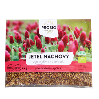 Jetel nachový 30 g BIO - pro radost i užitek