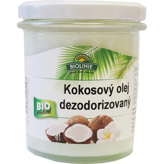 Kokosový olej dezodorizovaný bio 240 g