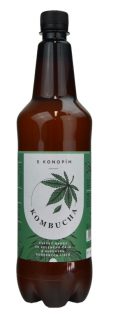 Kombucha ze zeleného čaje s konopím 1l