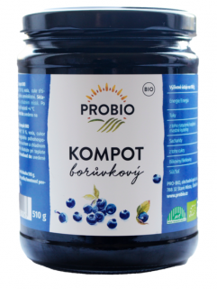 Kompot borůvkový 510 g BIO