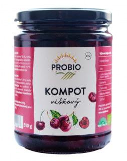 Kompot višňový 510 g BIO