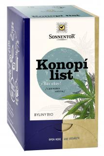 Konopí list bio 27g