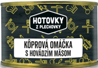 Koprová omáčka s hovězím masem 400g