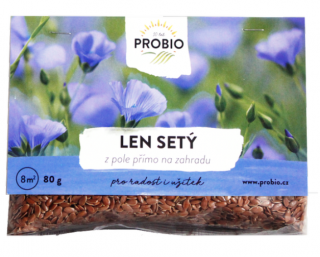 Len setý 80 g BIO- pro radost i užitek