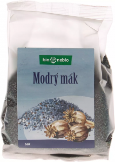 Mák modrý český bio nebio 200 g