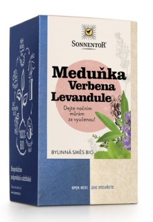 MEDUŇKA VERBENA LEVANDULE BIO 23,4G