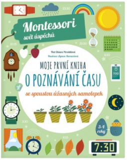 Montessori Moje první kniha o poznávání času