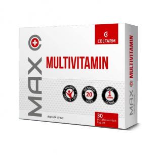 Multivitamin max colfarm 30 tbl