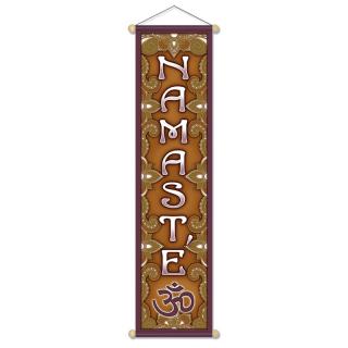 Namaste banner 15x60cm