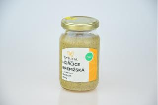 Natural Jihlava Hořčice krémžská s fruktozou 250g