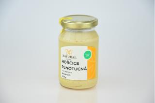 Natural Jihlava Hořčice plnotučná s fruktózou 250g