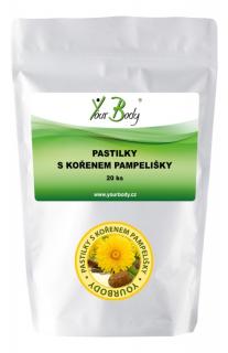 Pastilky s pampeliškovým kořenem 70g/20ks