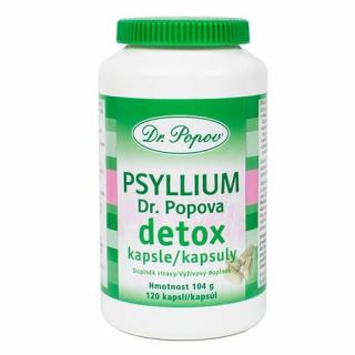 Psyllium kapsle detox 120kps dr.popova