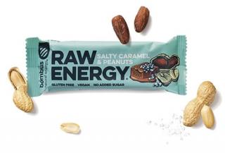 Raw energy salty caramel peanuts 50g