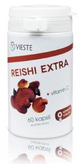 Reishi extra+vitamin C 60 kapslí