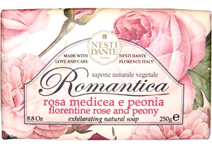 Romantica rose peony mýdlo 250g