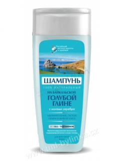 Šampon s bajkalským modrým jílem a ionty stříbra 270ml