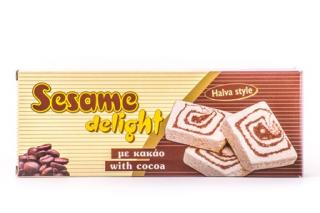 Sezamové potěšení čokoládová halva 400g