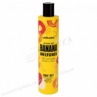 Sprchový gel banán a liči café mimi 300 ml