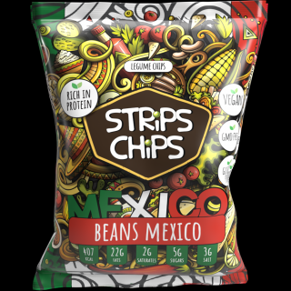 Strips chips beans mexico 90g