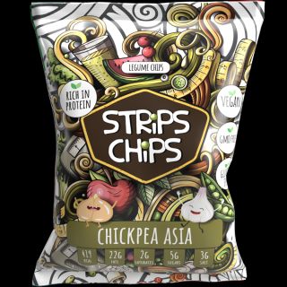 Strips chips chickpea asia 90g