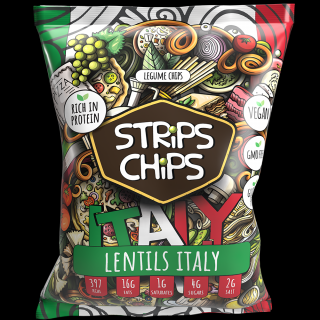 Strips chips lentils italy 90g