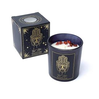 SVÍČKA ŠTĚSTÍ PATCHOULI A POMERANČ 120G