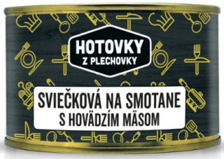 Svíčková na smetaně s hovězím masem 400g