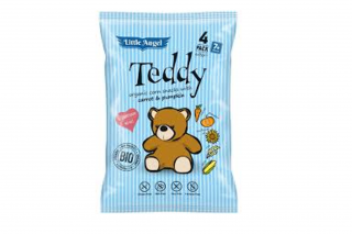 Teddy bio kukuřičný snack mrkev - dýně 60g