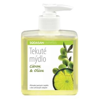 Tekuté mýdlo citron-oliva bio 300 ml
