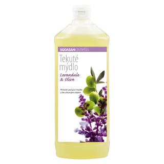 Tekuté mýdlo levandule-oliva 1 l