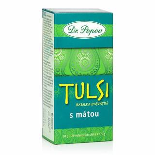 Tulsi s mátou 30g porcovaný