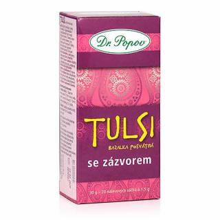 Tulsi se zázvorem 30g porcovaný