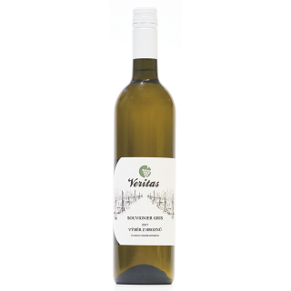 Víno souvigniergris výběr z hroznů 2017 bio 750 ml