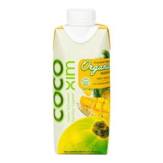 Voda kokosová mango 1 l bio