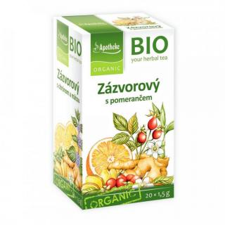 Zázvorový čaj s pomerančem bio 30g