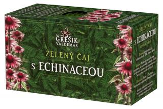 Zelený čaj s echinaceou 30 g porcovaný