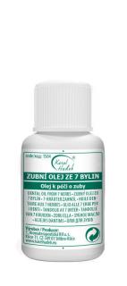 Zubní olej ze 7 bylin 20ml