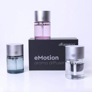 AlfaPureo eMotion – přenosný difuzér + 80 ml aroma olej