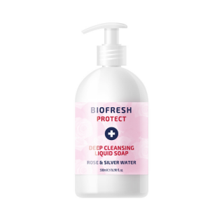 Biofresh čistící tekuté mýdlo se stříbrem a růžovou vodou 500 ml