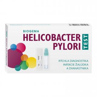 BIOGEMA Helicobakter pylori diagnostický test ze stolice 1 ks