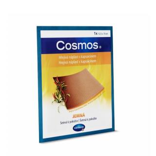 Cosmos hřejivá náplast s kapsaicinem jemná Hartmann 12,5 x 15cm