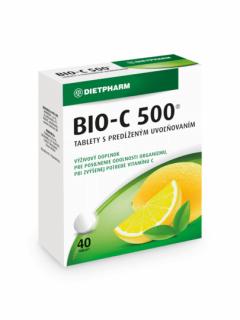 DIETPHARM BIO-C 500 s postupným uvolňováním 40 tbl