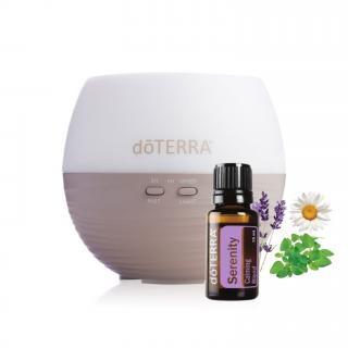 doTERRA Petal difuzér + doTERRA Serenity 15ml