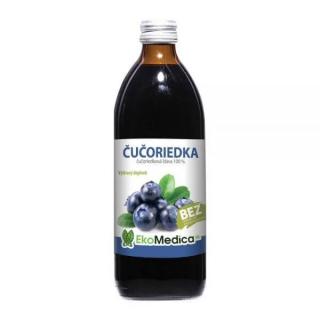 EkoMedica Borůvka 100% šťáva 500 ml