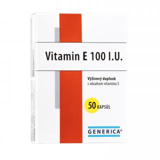 GENERICA Vitamin E 100 mg 50 tobolek