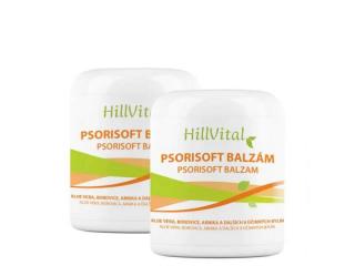 Hillvital Psorisoft balzám dvojbalení 2x250 ml ke zmírnění psoriázy