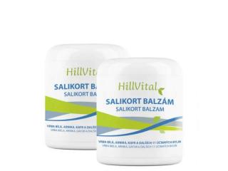 Hillvital Salikort balzám dvojbalení 2x250 ml ke zmírnění zánětu